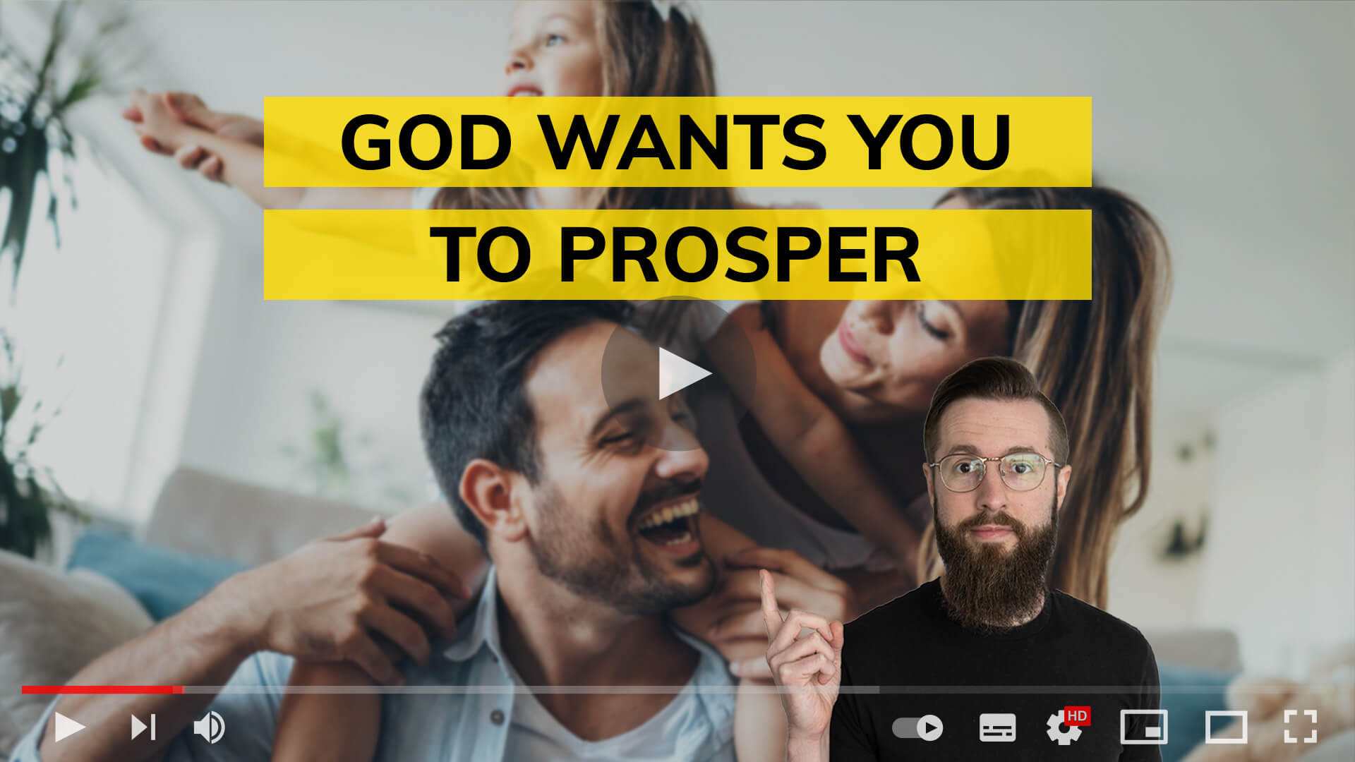 God wants YOU to prosper